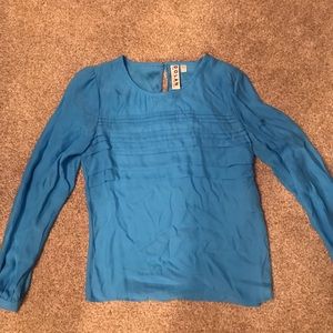 Dolan Blue Blouse